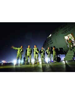 The last U.S. Airmen to leave Iraq